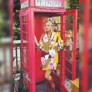 1960’s Penthouse Gallery Vintage Shirt Dress Japan